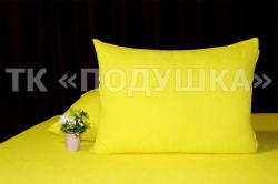 Купить желтые махровые наволочки на молнии в Красноярске